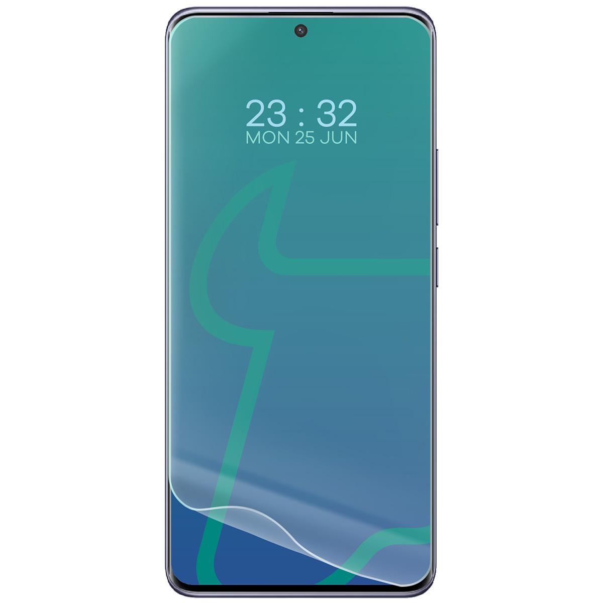 Przejrzystość folii hydrożelowej Bizon Film Hydrogel Front Duo